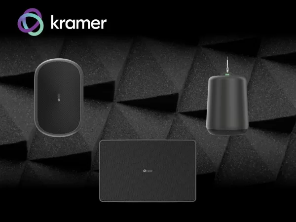 Kramer Introduces New PoE-Powered Dante Speakers and High-End Installed Audio Portfolio at ISE 2025