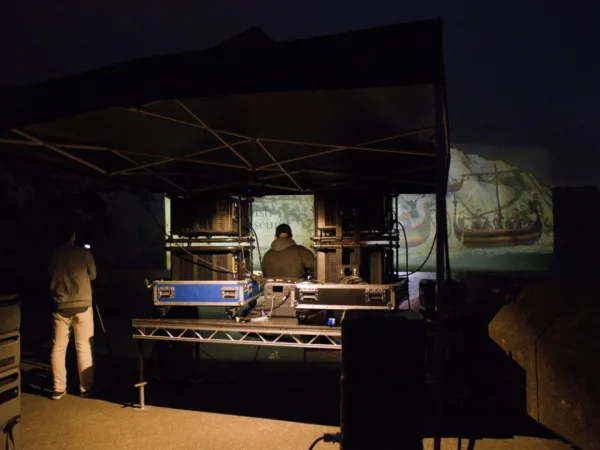 Projection with purpose: Pixel Sharp brings the Bayeux Tapestry to the White Cliffs of Dover